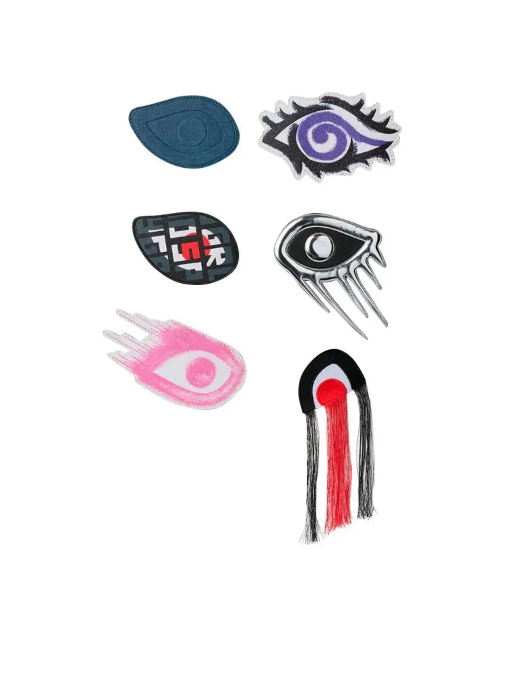 MOOD MODE 6 REMOVABLE VELCRO EYES BACKPACK SPRAYGROUND